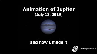 Animation of Jupiter and How to Make It