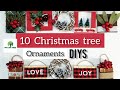 10 DIY Christmas ornaments/ ideas/2020