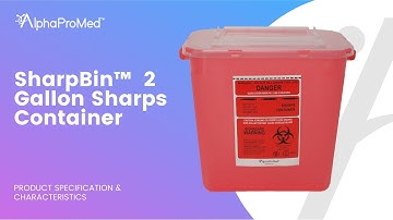 SharpBin 2 Gallon Sharps Container
