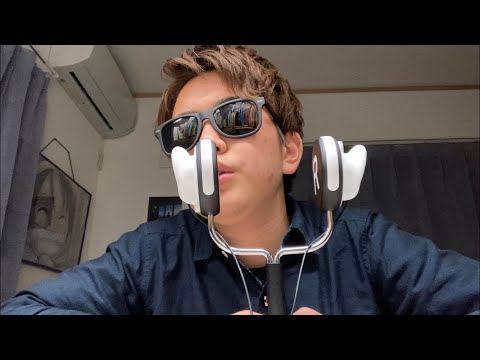[音フェチ動画ASMR]耳元でたくさんのオノマトペを囁く