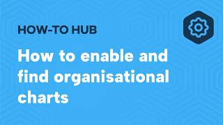 How to create an organisational chart ANZ