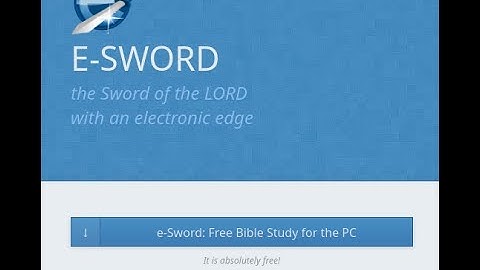 Esword Bible