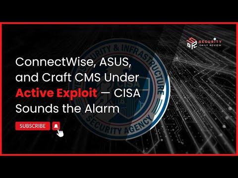 ConnectWise, ASUS, and
