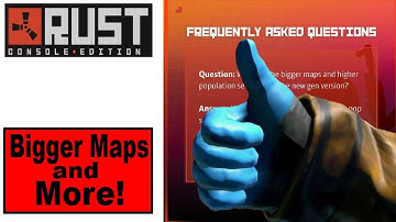 ℝ𝕌𝕊𝕋 ℂ𝕆ℕ𝕊𝕆𝕃𝔼- Bigger Maps and More