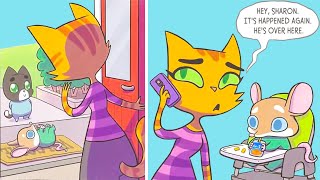 New Cute Cat Family Comics But Not Cute Endings #4 | Daily Comic | LOL Comics DUB