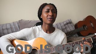 Video thumbnail of "Jonathan McReynolds  - God Is Good & Our God Is Greater (Acoustic Cover)  | Adegail"
