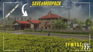 |Średnie Polskie Gospo z MEGA Klimatem|😍|FS 22| Save i Modpack na 150 subów!| WRZOSY