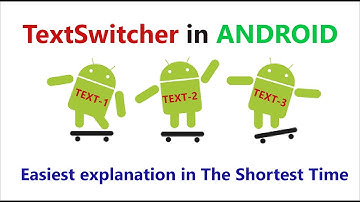 TextSwitcher Android - Learn Android by Building Apps 2 - A Story Teller Application