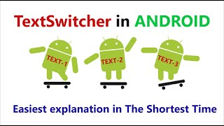 TextSwitcher Android - Learn Android by Building Apps 2 - A Story Teller Application