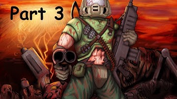 Brutal doom 2 Walktrough [HD] Level 3 The Gantlet