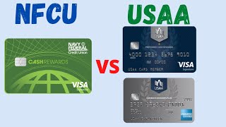 USAA VS Navy Federal Cash Back Credit Cards