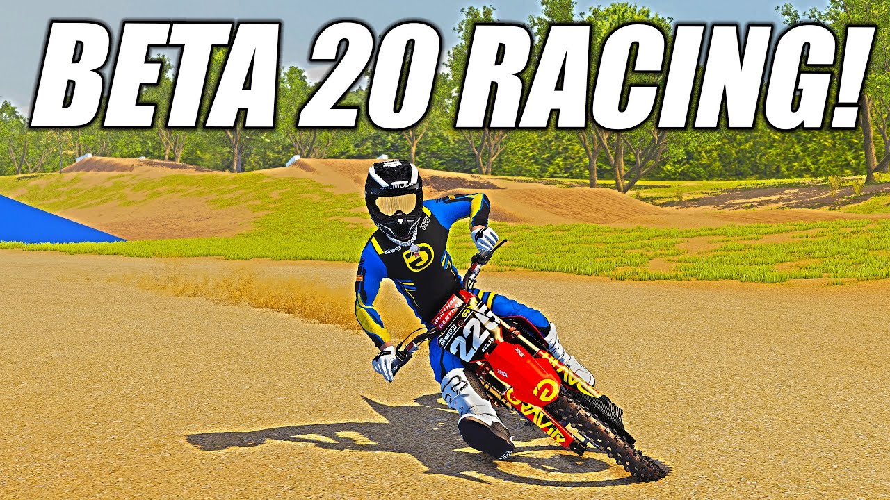 RACING THE NEW MXB TEST TRACK IN MX BIKES! - YouTube