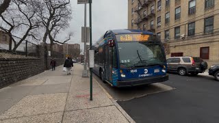 2021 Novabus LFS HEV #9645 on Bx18B to SEDGWICK LOOP HIGHBRIDGE E 170 ST GRAND CONCOURSE