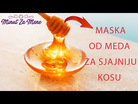 Video: Može li med posvijetliti vašu kosu?