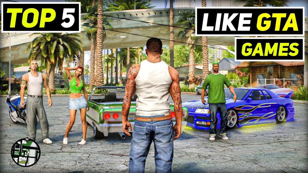 Top 5 Best Open World Games For Android 2024 | Best Games Like GTA 5 ...