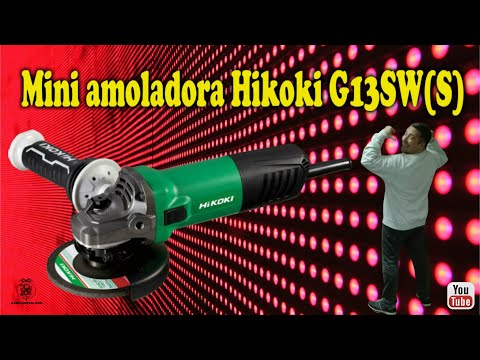Кутова шліфувальна машина 125 мм Hitachi / HiKOKI G13SW без регулювання обертів, видео 8