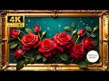 Crimson Rose Reverie | Frame TV Art for Love, Passion &amp; Prosperity [4K UHD]