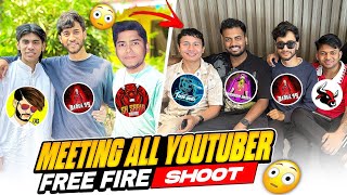 Free Fire Shoot FaceReveal Of Free Fire Admin Meeting All Youtubers 😱 - Garena Free Fire