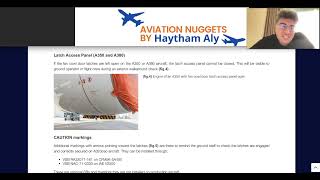 Prevention of FAN COWL DOOR LOSS, part 3 , Aviation nuggets by @Haytham_Aly for#maintenance #pilots