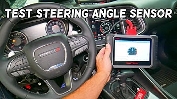 HOW TO TEST STEERING ANGLE SENSOR on DODGE CHALLENGER
