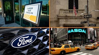 Bloomberg Money Minute:Wall Street Dips, Mortgage Rates Fall, Ford Takes $19.5B Charge Description