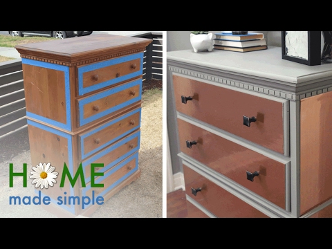 Give an Old Dresser New Life With This Glamorous Update | Home Made Simple | Oprah Winfrey Network