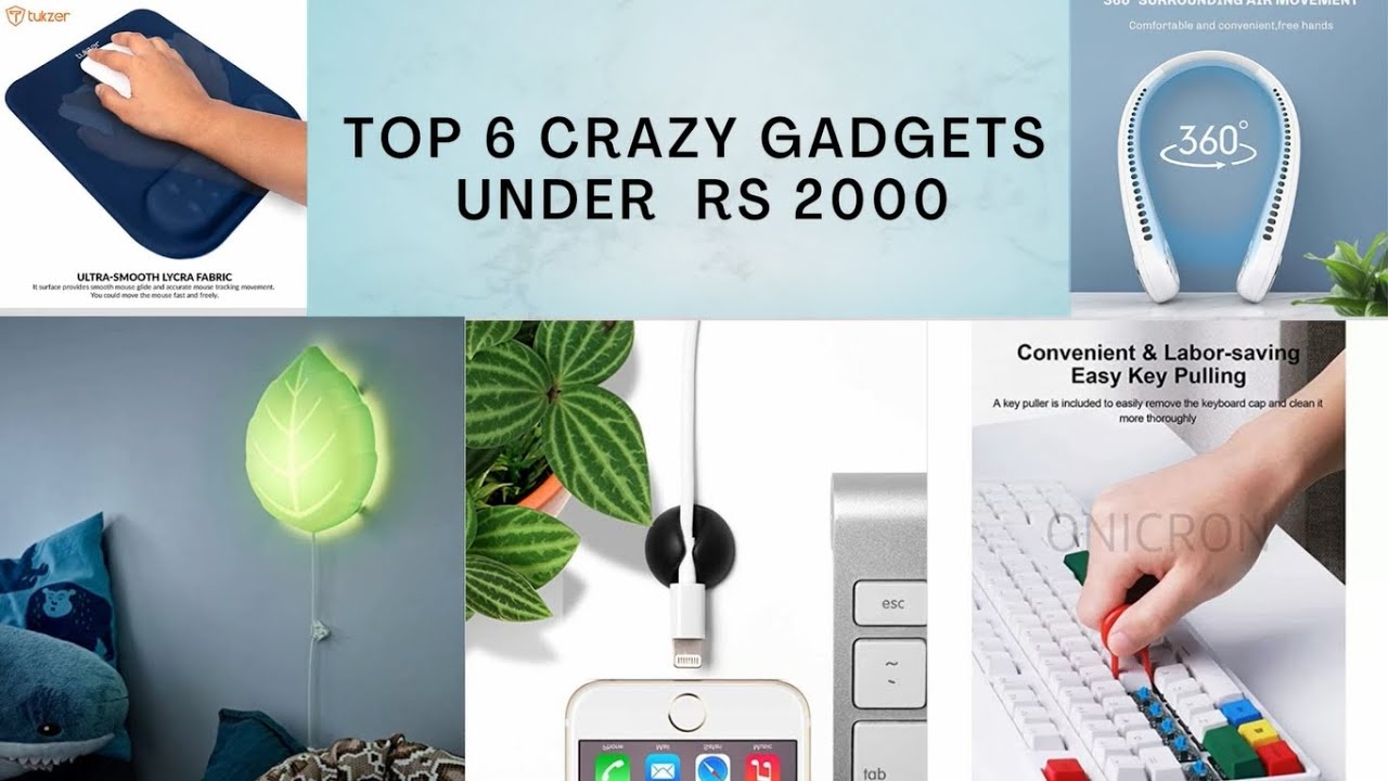 Top 6 Weird Gadgets On Amazon 2022 | Tamil