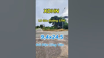 Lô Góc Đối Diện Công Viên dt: 223,2m2 Dự án Xây Dựng Hà Nội #bất_động_sản_nhơn_trạch #dư_án_hud