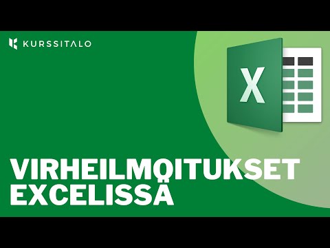 Video: Kuinka korjaat solun Excelissä?