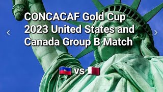 Haiti vs Qatar CONCACAF Gold Cup 2023 Group B Match Prediction and Simulation Marble Soccer