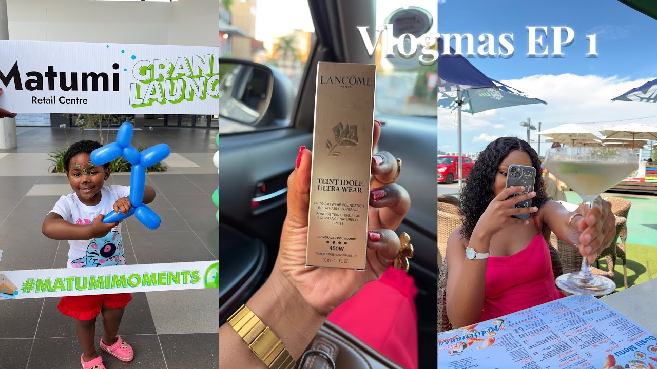 Vlog| Bestie bought me Lancome| Matumi launch| date| Takealot haul| ikeketsi #zurivlogs #realandraw