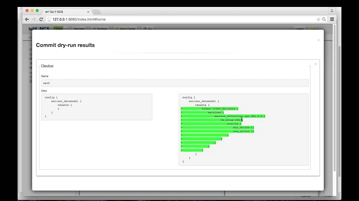 (OLD) ETSI NFV PoC#36, Orchestration of Active Monitoring in NFV, Intermediate Demo