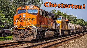Evening Railfanning in Chesterton, IN w/ NS, CSX, UP, BNSF, and CP!