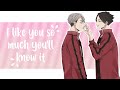 "I like you so much you'll know it" by Ysabelle (Part 1) Osasuna || Haikyuu Text
