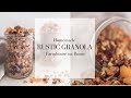 Rustic Granola | Homemade Granola Recipe with Honey | HOW TO MAKE GRANOLA FROM OATS