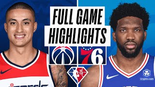 Game Recap: Wizards 106, 76ers 103