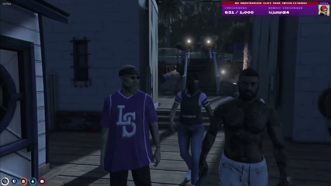 Mandem Catches Leslie Lingberg Lacking on the streets | NoPixel GTA RP