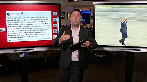 Trump instructs Pentagon to start testing nuclear weapons ‘immediately'