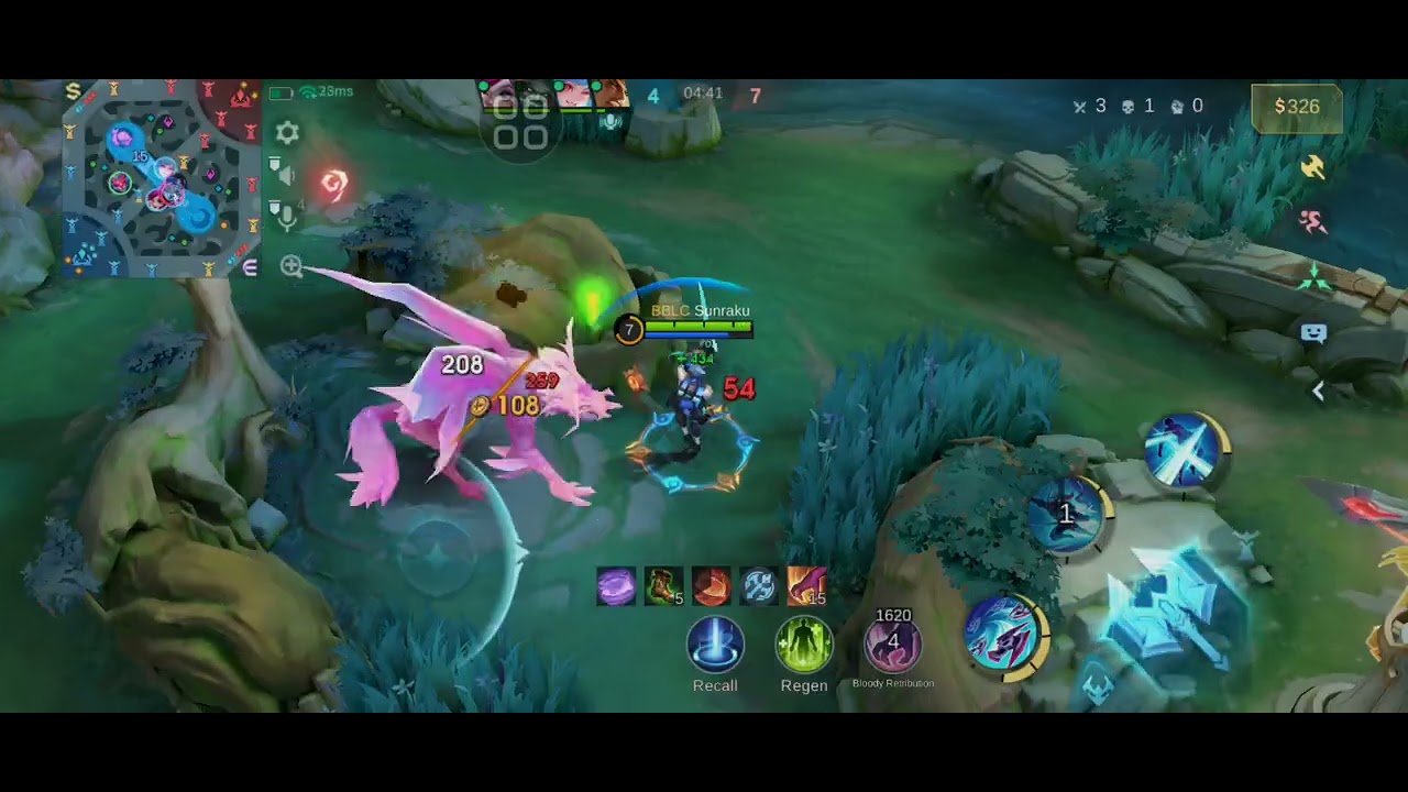 Pance Dipihak Musuh, Saber Jawabanya MLBB Jawa