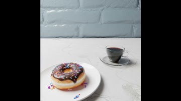 Coffe and donut