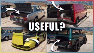 GTA V - Are car Trunks Functional? by Vučko100 48,054 views 11 months ago 3 minutes, 39 seconds