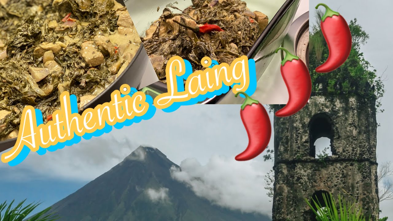Authentic Bicol's best Laing | Taro Leaves in Coconut Milk