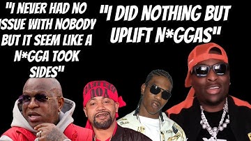 Hot Boy Turk say people took sides and all he did was uplift #cashmoney #juvenile #bg #birdman 