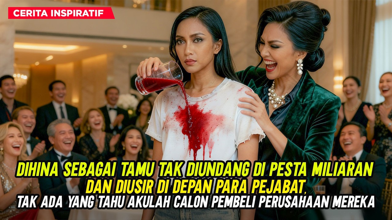 Dihina di Pesta Miliaran dan Diusir, Tak Ada yang Tahu Aku Calon Pembeli Perusahaan Itu