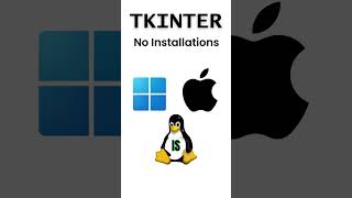 What is Tkinter ? #shorts #python # mezix