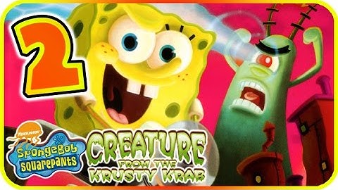 SpongeBob SquarePants: Creature from the Krusty Krab Walkthrough Part 2 (PS2, GCN, Wii) Level 1