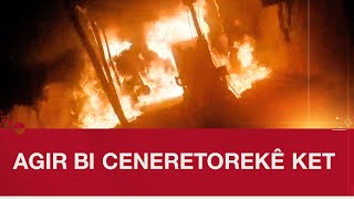 Hesekê.. Agir Bi Ceneretorekê Ket Û Ziyan Hene Resimi