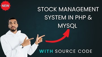 Stock Management System in PHP & MySQL 🚀 – with Free Source Code
