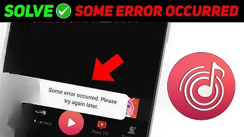 Wynk Music Some Error Occurred. Please Try Again Later Solution ✅ || Wynk Music Error Occurred