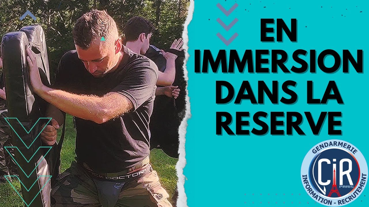 EN IMMERSION DANS LA RESERVE : LA PREPARATION MILITAIRE DE GENDARMERIE (PMG)
